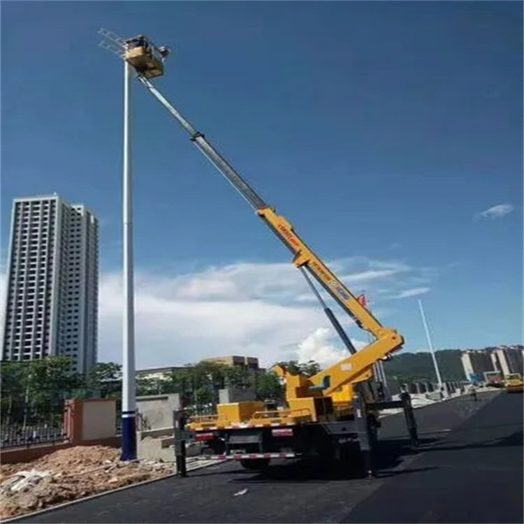 开阳维修路灯的曲臂升降车出租